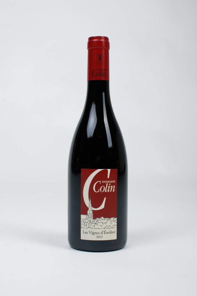 ROUGE LES VIGNES D'EMILIEN COLIN 2023