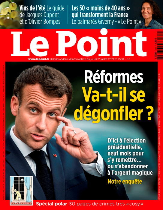 Le Domaine Colin sélectionné dans le magazine Le Point.