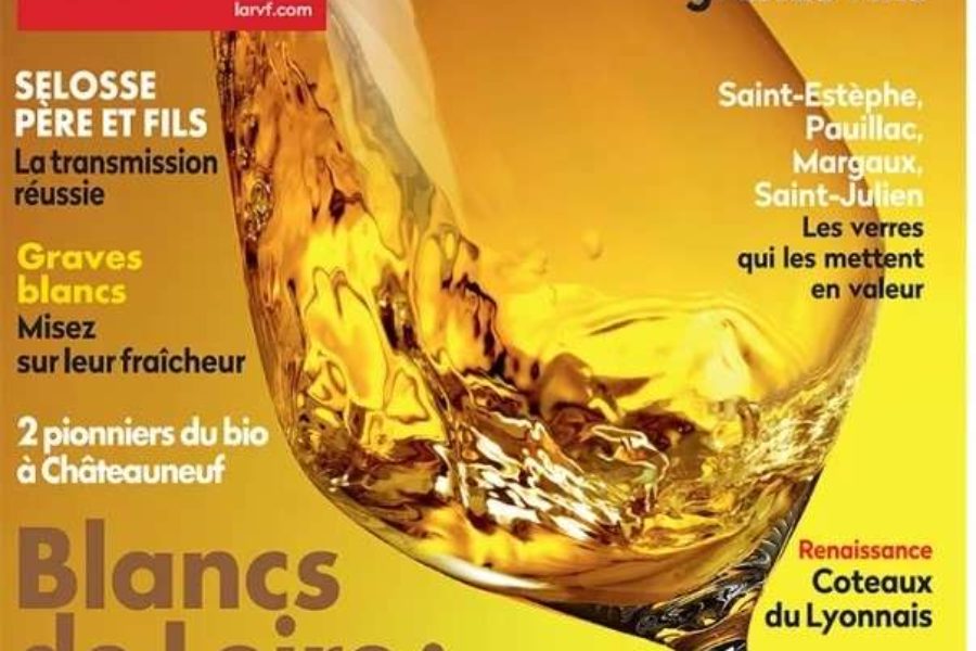 Parution Revue des Vins de France, Avril 2023.
