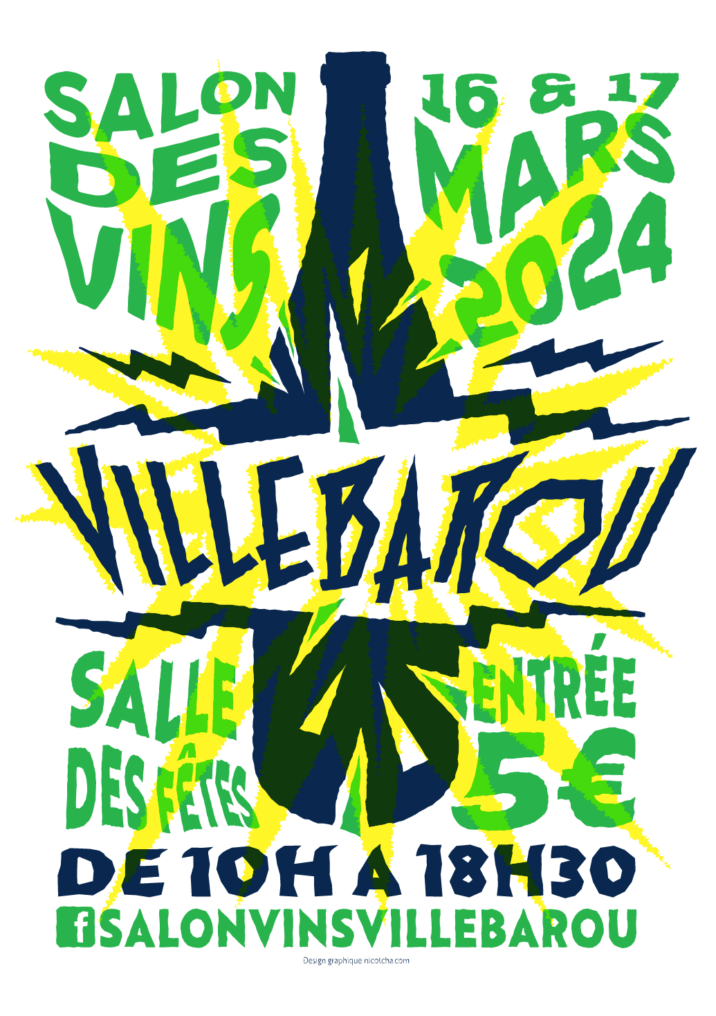 Le salon des vins de France, Villebarou (41), les 16 et 17 mars 2024